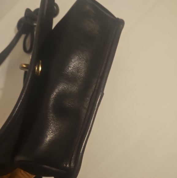 Vintage Coach Casino Bag 9924 Black - Picture 9 of 15